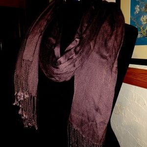 gift with purchase Brown scarf